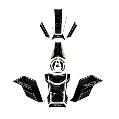 Autocollants Réservoir pour Valico 900DSX Kit Protection Réservoir Moto Époxy 2024