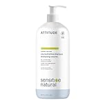 ATTITUDE Extra Gentle Hair Shampoo for Sensitive Dry Scalp, Made in Canada, EWG Verified, Soothing Oat, For Thin Hair, Vegan and Plant-Based, 946 mL