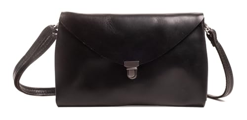 Sac à bandoulière M Harolds Fold d'une élégance intemporelle en cuir grainé