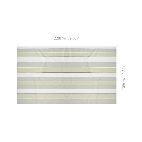 Housse de balancelle haut de gamme 228x109 cm en tissu Oxford imperméable et résistant - 8