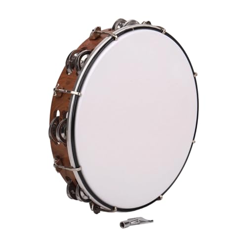 Tambourin à double rangée facile à jouer pour rythmer chaque jeu de fête