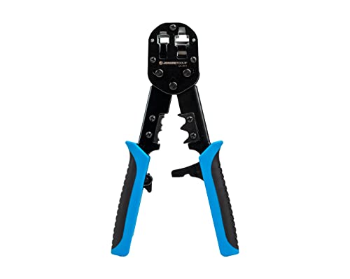 Jonard Tools Uc-4511 Rj45 & Rj11/12 Modular Pass-Through Crimper With Tail Crimping Slots #TOP24