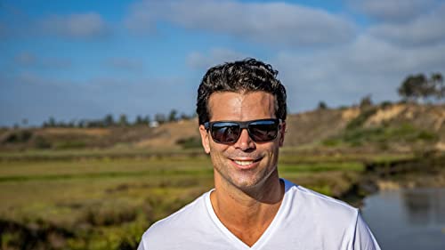 Kaenon Men's Burnet Mid Polarized Sunglasses, Matte Carbon #TOP2