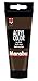 Produktbild Marabu 12010050045 - Acryl Color dunkelbraun 100 ml, cremige Acrylfarbe auf Wasserbasis, schnell trocknend, lichtecht, wasserfest, zum Auftragen mit Pinsel und Schwamm auf Leinwand, Papier und Holz