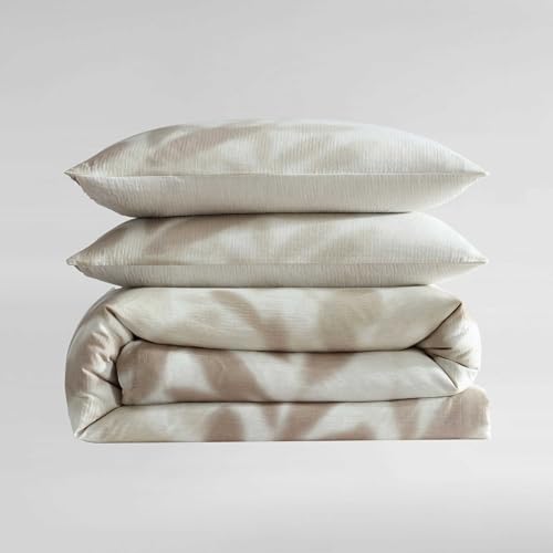 Calvin Klein - Queen Comforter Set, Floral Inspired Soft Bedding with Matching Shams, Oeko-Tex Certified (Shadow Branches Beige, Queen) by Calvin Klein - Image 6