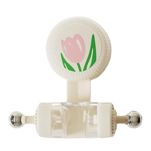 rongweiwang Disfrute de una capacidad de carga estable y un soporte de cabezal de ducha de rotación Universal. Colgador de soporte de cabezal de ducha ABS preferido