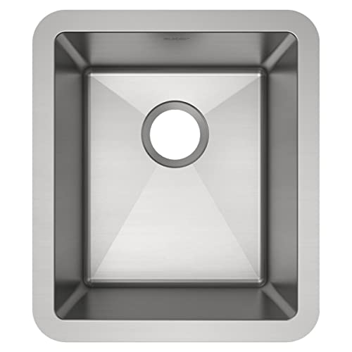 Elkay EFRU131610T Crosstown Single Bowl Undermount Stainless Steel Kitchen Sink, Polished Satin,16 x 19 x 10 #1