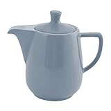 Friesland Kaffeekanne 0,60l Steingrau Porzellan