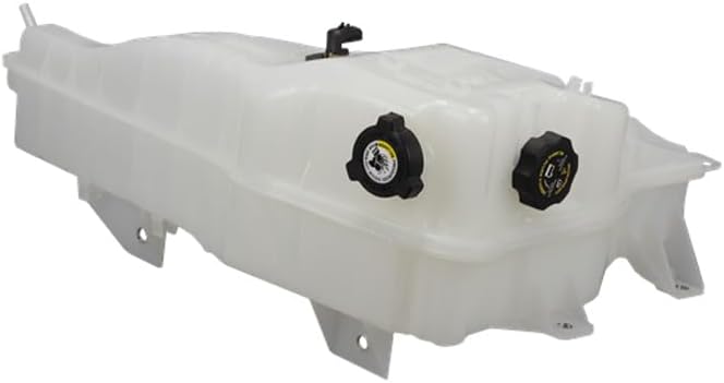 Mytee Products 603-5203 Heavy Duty Coolant Reservoir Tank Compatible with Freightliner Cascadia 2008-2017 - Engine Coolant Expansion Tank Replaces 525263005 A05-25263-005R, A0525263006