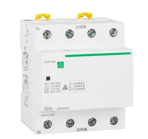 Protecteur de surtension A9 ICNV 4P 50A A9C69450 relais de tension 400V