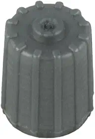 Pacote com 10 hastes de válvula de pneu de plástico cinza com junta para sensores TPMS compatível com tampas de válvula de ar de roda de carro caminhão Infiniti