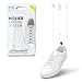 HICKIES Kids No-Tie Elastic Shoelaces - White (10 HICKIES Shoelaces, Works In All Sneakers)