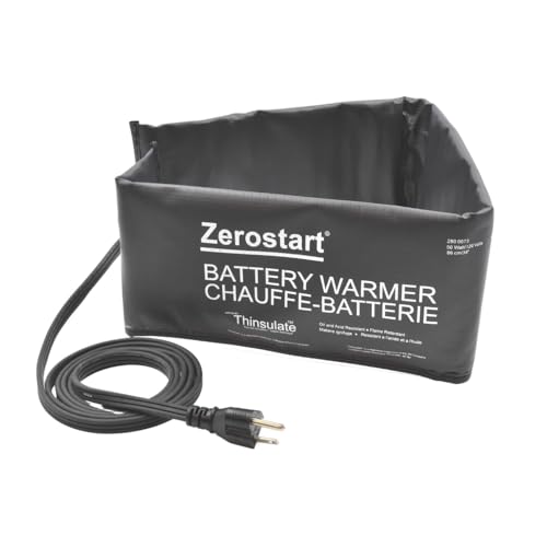 Zerostart Battery Blanket Heater with Thermostat