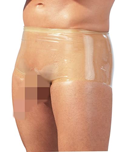 Latex boxer avec pénis sleeve de haute qualité S/M pour homme