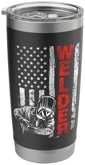 Welder - USA American Welding Worker Metalworking Lover Stainless...
