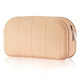Luxuring Small Makeup Bag, Silicone Cosmetic Bag, Cosmetic Organizer Makeup Pouch for Women and Girl