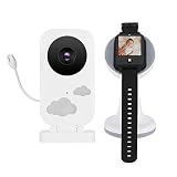 Drahtloser Video-Babyphone, 1,5-Zoll-HD-Smart-Watch-Nachtsicht-Gegensprechanlage, Baby-Sicherheitskamera,EU