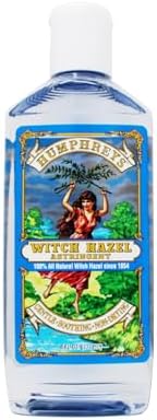 Humphrey's Homeopathic Remedies Witch Hazel Astringent Gentle 8 oz.