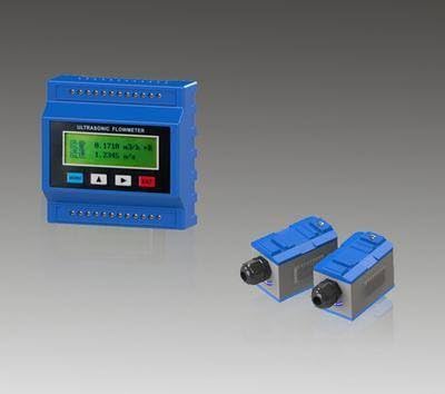 TUF-2000M-TS-2 Digital Ultrasonic Flowmeter Flow Meter Ultrasonic Flow Module/RTU with TS2 transducer (DN15-100mm) -30 ~ +90C