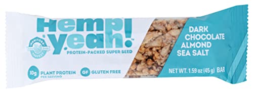 MANITOBA HARVEST Yeah Bars Hemp Dark Chocolate Almond Sea Salt, 1.59 OZ MANITOBA HARVEST Yeah Bars Hemp Dark Chocolate Almond Sea Salt, 1.59 OZ