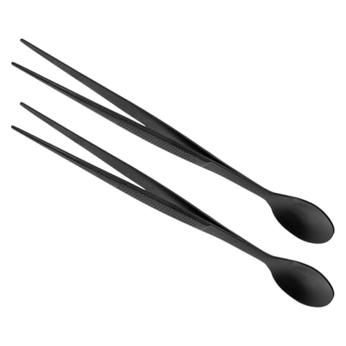 Recopilación de Pinzas y cucharas para servir - 5 favoritos. 44 GETAJGHSD 2 Piezas Pinzas Y Cuchara De Degustación De Acero Inoxidable Para Chefs Herramienta Versátil Para Platos Fríos Cata Precisa Emplatado Profesional