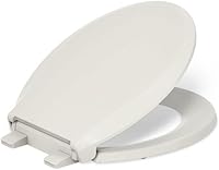 Vista 43 de KOHLER 4639-RL-0 Cachet ReadyLatch Asiento de inodoro redondo con cierre suave, color blanco