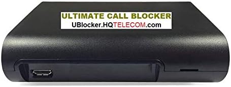 Ultimate Call Blocker WiFi - Block Virtually All Unsolicited Calls (Robocalls, Scams, Non-Profit, Unwanted) Without Having to Touch A Button! New Cloud-Based, WiFi Technology. Made in USA.