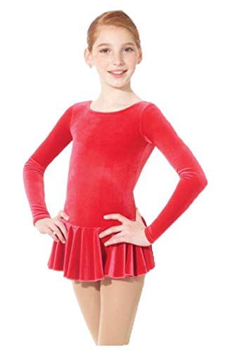 Mondor 2850 Examination Figure Ice Skating Dress (Red, Large) #TOP15