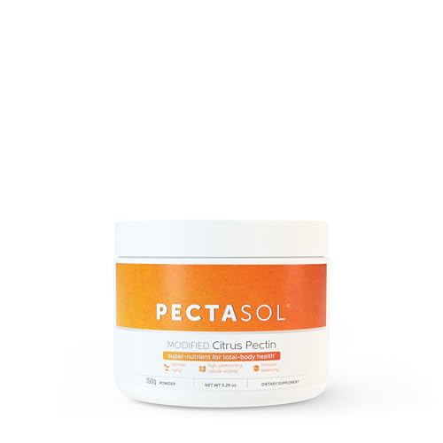 PectaSol Modified Citrus Pectin 150g Powder Total-Body Health Supplement to Support The Heart Immune System Inflammation Response & Healthy Aging + Maintain Healthy Galectin-3 Levels