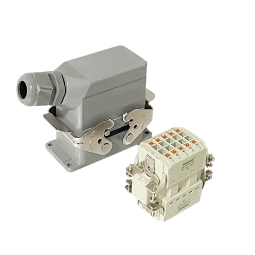 Conector rectangular de 10 pines para solucionar fallos eléctricos por vibración industrial 2
