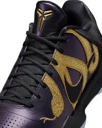 Nike Kobe V Protro Basketball Sneakers Size 8 Mens, Size 9.5 Womens Eggplant/Black-Metallic Gold IB4481-500 Year of The Mamba