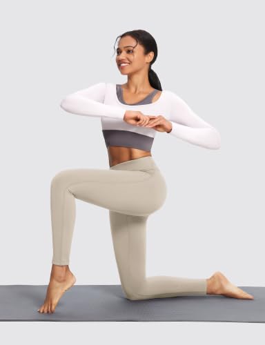 Image of baleaf Women's Fleece Lined Leggings, High Waisted | Thermal Warm Winter Tights, Thick Yoga Pants, Cold Weather, with Pockets