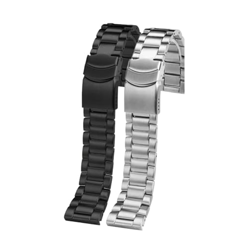 Bracelet montre acier inoxydable robuste compatible Luminox 3051bo - 2