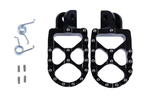 Repose-pieds alu AVDB pour Kawasaki KLV 1000 2004-2005 style enduro