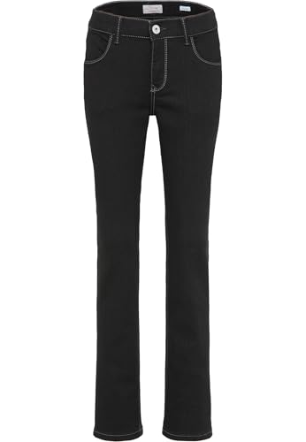 Pioneer - Damen 5-Pocket Jeans in schwarz, Regular Fit, Sally (5012-3290), Größe:W48/L28, Farbe:Schwarz (11)