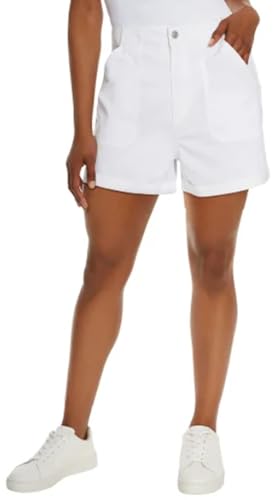 Short d'été décontracté de golf blanc taille M idéal pour les journées ensoleillées