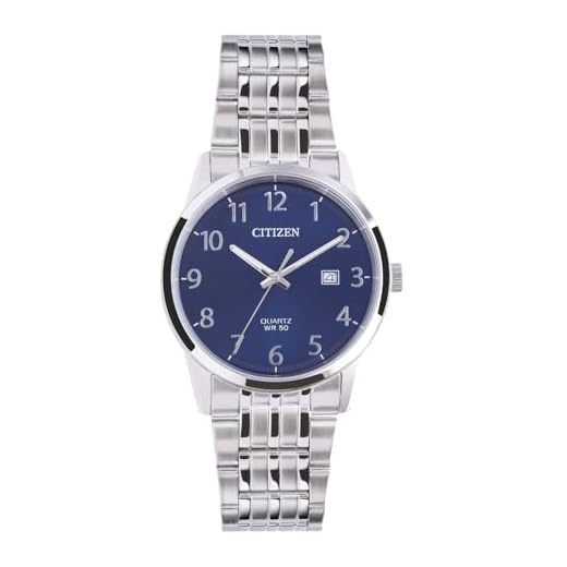 Citizen Heren polshorloge analoog kwarts met roestvrijstalen band BI5000-52L, armband