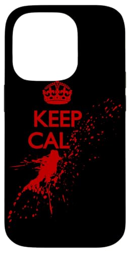 Halloween - Keep calm and .. Blood Splatter �X�}�z�P�[�X iPhone 14 Pro �p