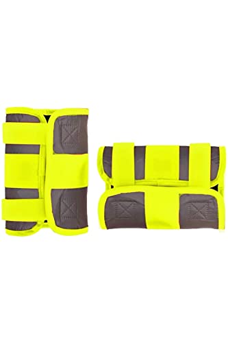 Equisafety 2021 Quecksilberreflektierende Pferdestiefel MLB - Gelb Cover