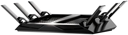 NETGEAR Nighthawk X6 Smart Wi-Fi Router (R8000) - AC3200 Tri-Band Wireless Speed (Up to 3200 Mbps) | Up to 3500 Sq Ft Coverage & 50 Devices | 4 x 1G Ethernet and 2 USB Ports | Armor Security
