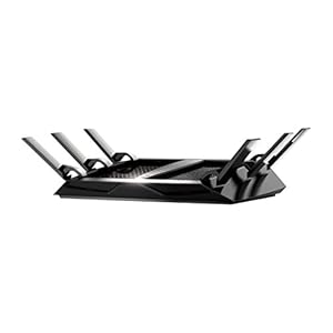 NETGEAR Nighthawk X6 Smart Wi-Fi Router (R8000) – AC3200 Tri-band Wireless Speed (Up to 3200 Mbps) | Up to 3500 Sq Ft Coverage & 50 Devices | 4 x 1G Ethernet and 2 USB ports | Armor Security