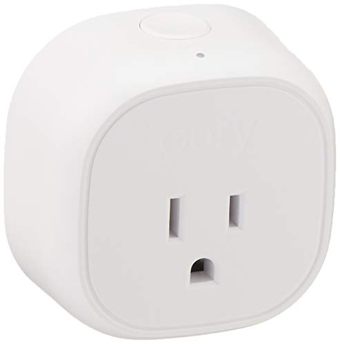 [Energy Monitoring] eufy Smart Plug by Anker, No Hub Required, Compatible with Alexa and the Google Assistant, Wi-Fi Enabled, White, Set Schedules, Countdown Timer, Control Remotely, Away Mode