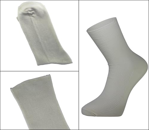 Image of omer & zeki Womens Cute Crew Socks Casual Aesthetic Socks From Neutral Cotton Socks for Women 6 PAIRS