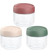 Custde 9.8oz Glass Jar with Airtight Lid,Small Glass Containers With Lids,Overnight Oats Jars,Wid...