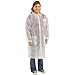 CLEANPROÂ® Disposable Polypropylene Lab Coats with 3 Pockets & Elastic Wrists, White, Medium, 30 Count