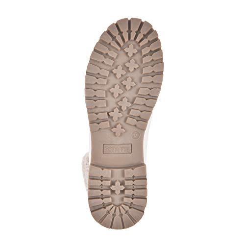 CLIFFS BY WHITE MOUNTAIN Bota de cano curto feminina Pathfield, Branco de inverno/tecido, 9.5 Wide