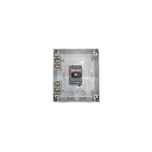Interrupteur OTP32BA3M ABB sectionneur 3 pôles avec commande rouge jaune - 3