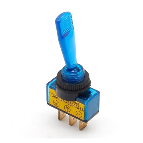 Interrupteur à bascule voiture pour éviter décharge batterie 12V - 6