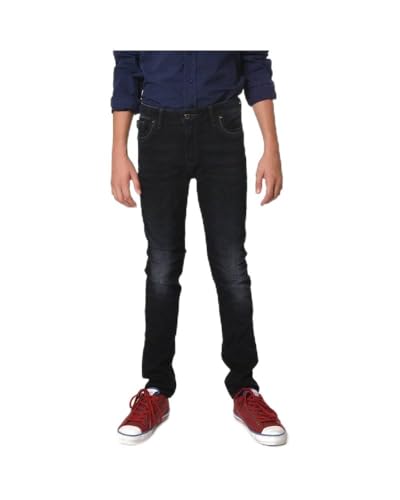 Kaporal Jeans Garçon Yoan Petrol : pantalon denim bleu canard mode enfant ado