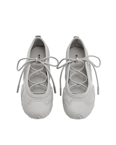 Image of JW PEI Women's Caitlin Lace-up Ballerina Sneakers